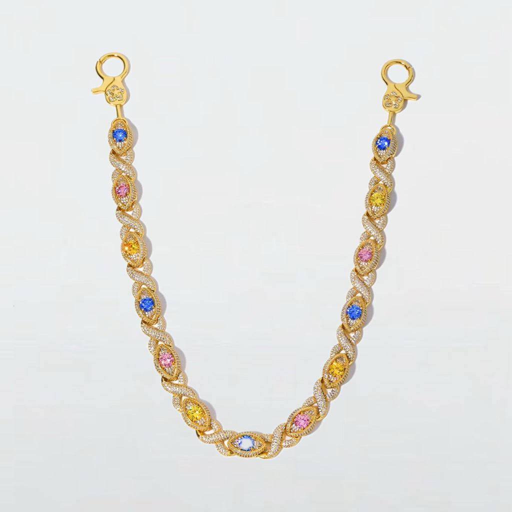 Crystal Link Pants Chain