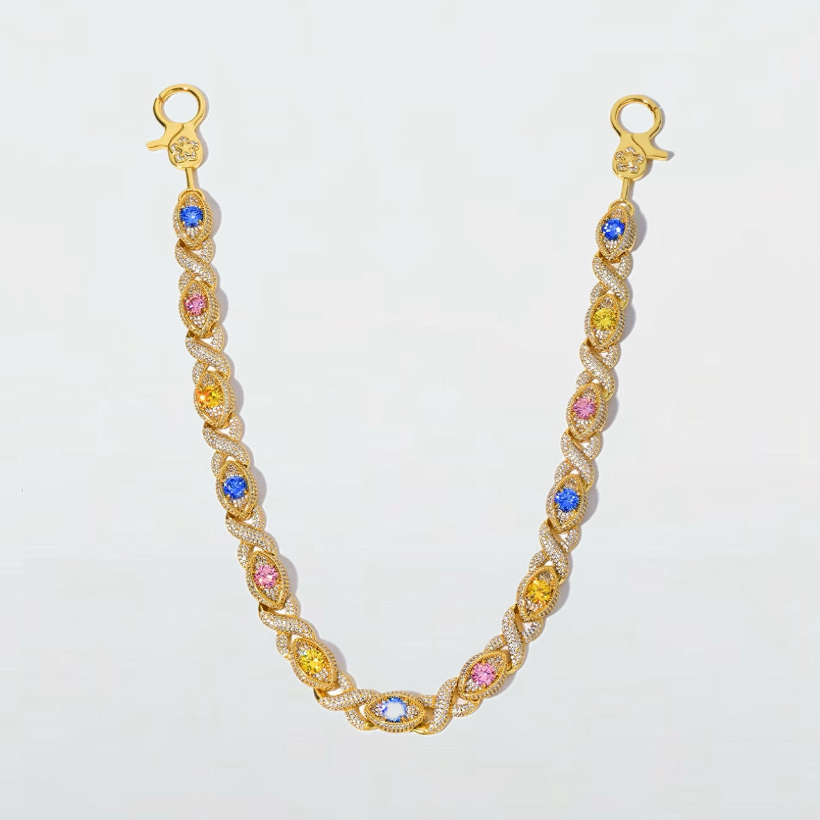 Crystal Link Pants Chain