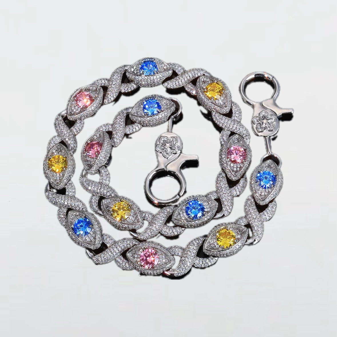 Crystal Link Pants Chain