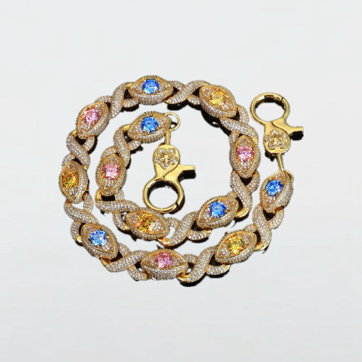 Crystal Link Pants Chain