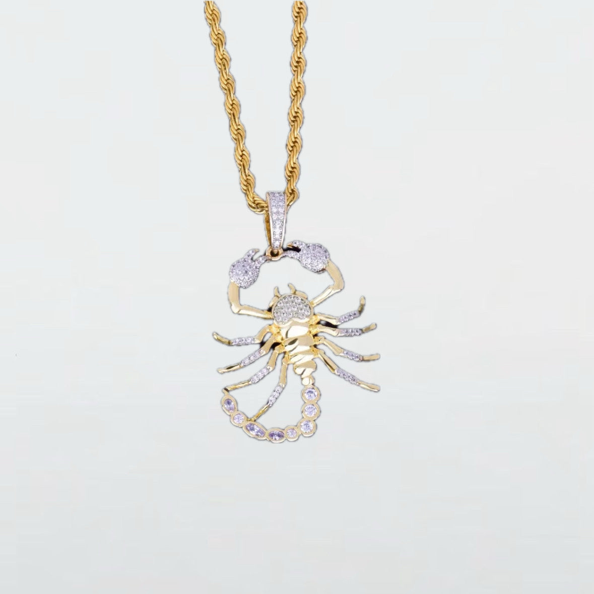 Scorpio Crystal Pendant