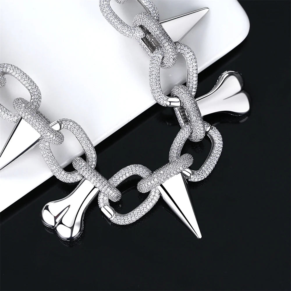 Icebound Spike Bracelet